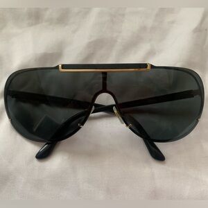 Gold Black Sunglasses